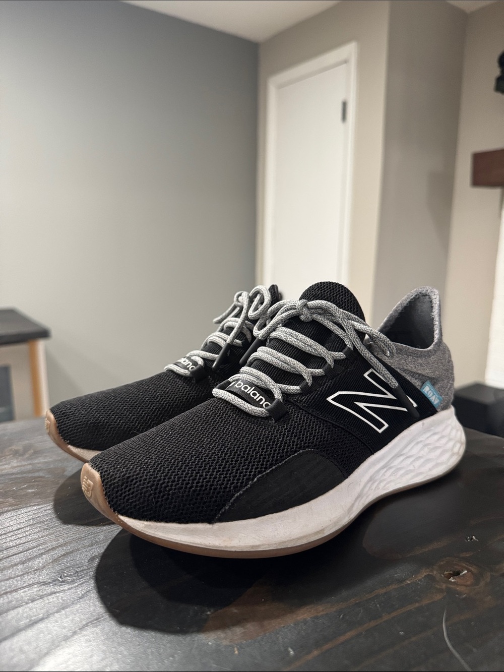 New Balance Black and Gray Women’s Athletic Running Shoes